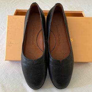 L’AmourDesPieds black slip on shoes